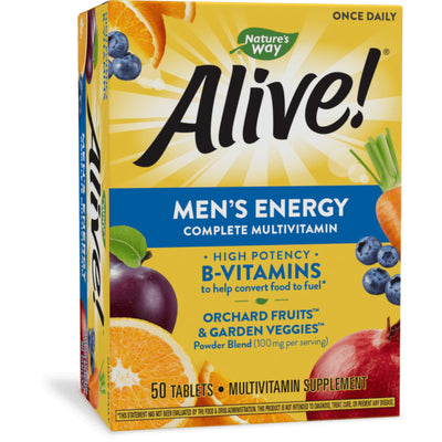 Alive Tb 50 Multivitamínico Energético para Hombres