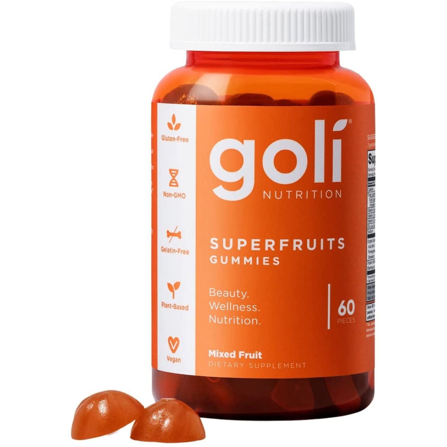 Goli Superfruits Gummies - 60 Count