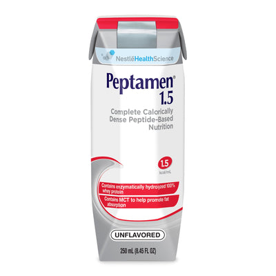 Nestle Peptamen 1.5 Tube Feeding Formula - 8.45 oz, Case of 24