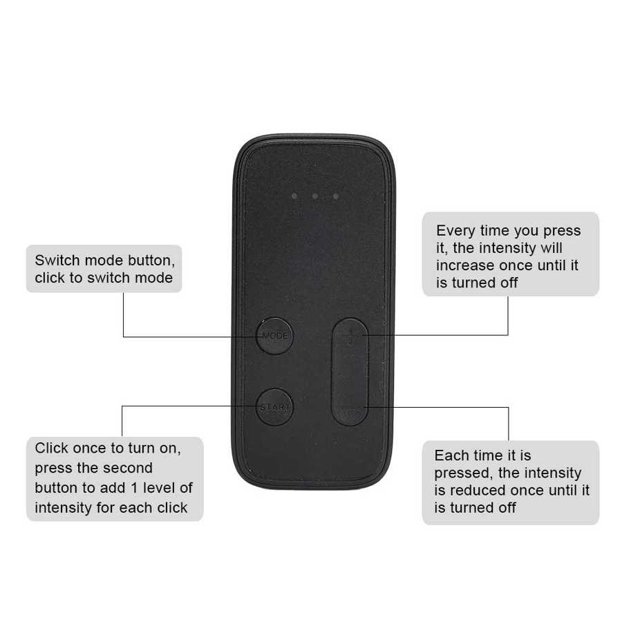 Rechargeable Wireless Remote Control Cervical Massage Paste Mini Massage Paste Cervical Spine Massager Cervical Spine Paste - Korvel