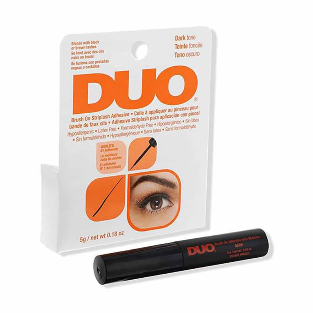 Adhesivo en Tiras Duo Brush On - Tono Oscuro
