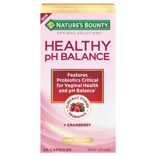 Coffret Cadeau Équilibre pH de Nature's Bounty