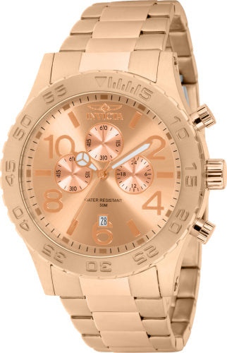 Invicta Men's Specialty Watch - Rose Gold Elegance