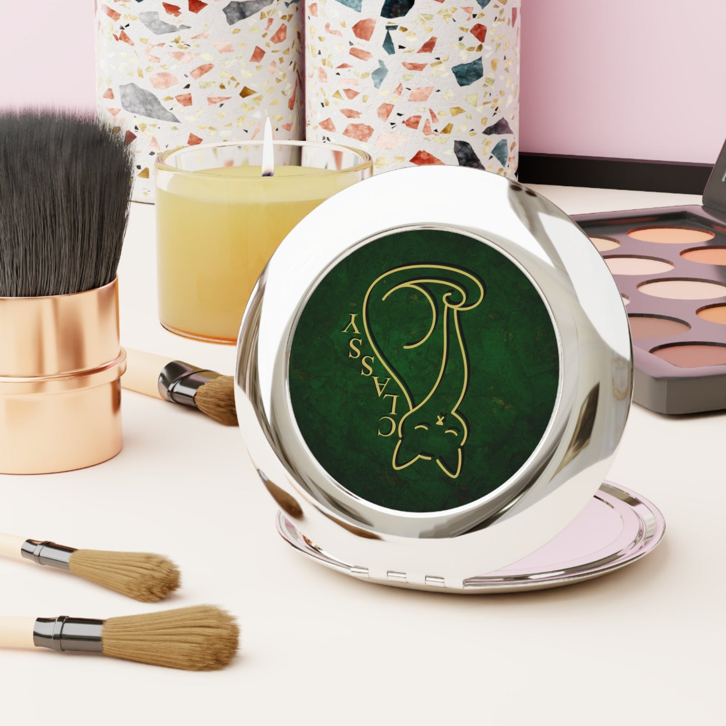 Espejo Compacto Classy Cat One-Line