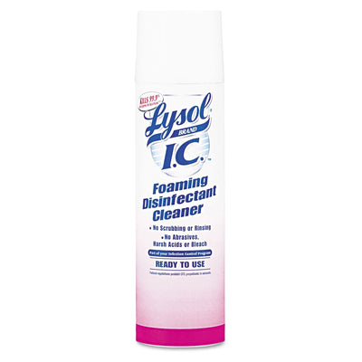 LYSOL Foaming Disinfectant Cleaner - 24 oz Aerosol Cans, Case of 12