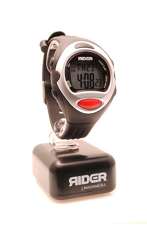 Kinetic Black and Silver Watch