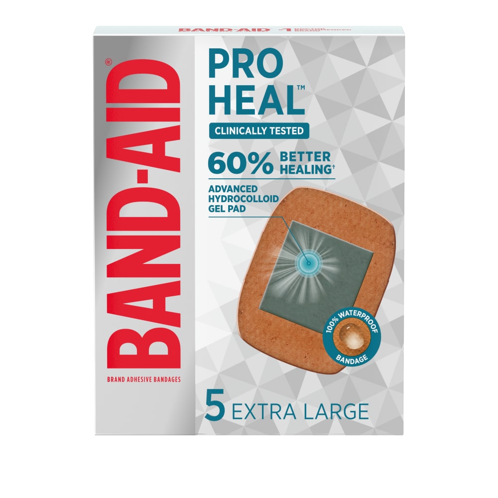 Bandages adhésifs extra larges premium - 6 unités
