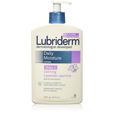 Lotion hydratante quotidienne Lubriderm avec beurre de karité et lavande jasmin