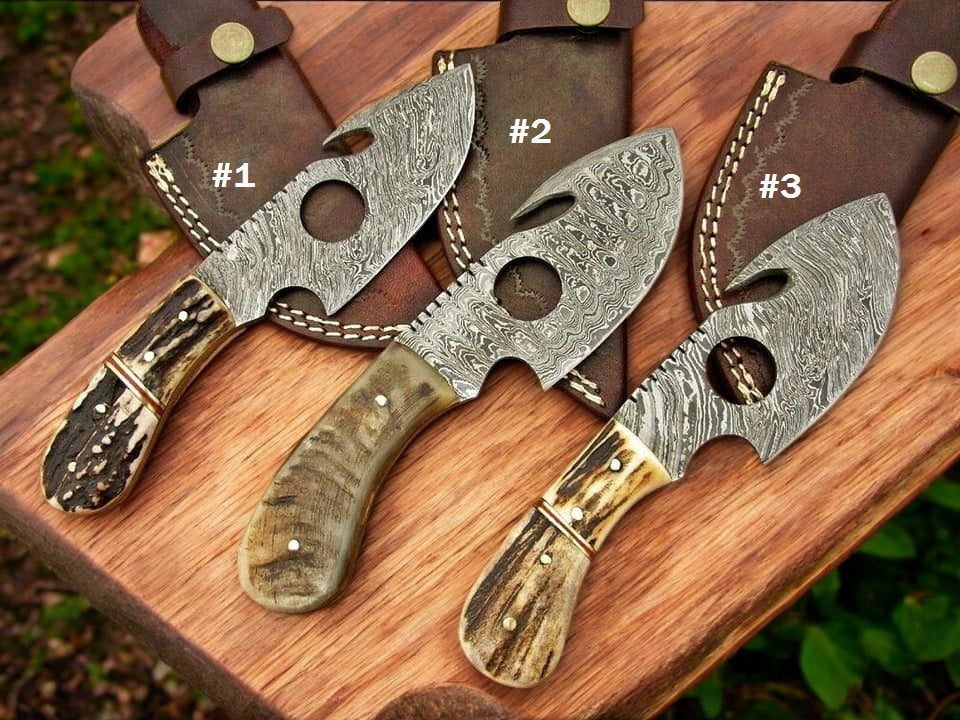 Timberstalker – Artisan Damascus Hunting Knife for Skinning - Korvel