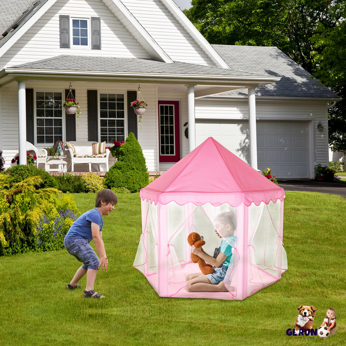 Tente de jeu Princesse GBruno pour enfants