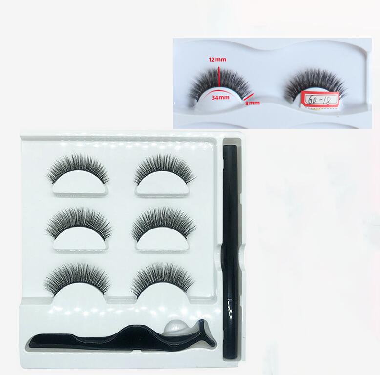 Ensemble de Eyeliner Magique Amélioré et de Faux Cils