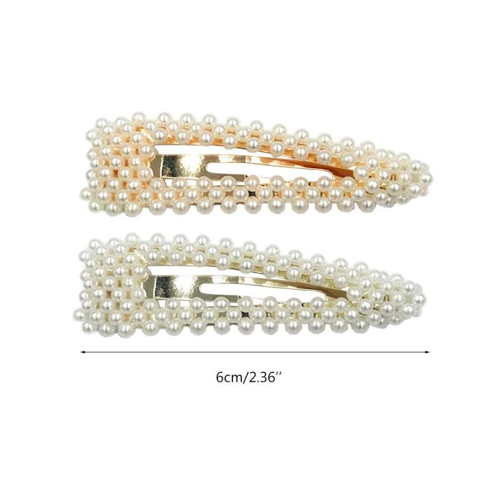 Horquillas de Perlas Falsas Vintage para Elegancia Nupcial