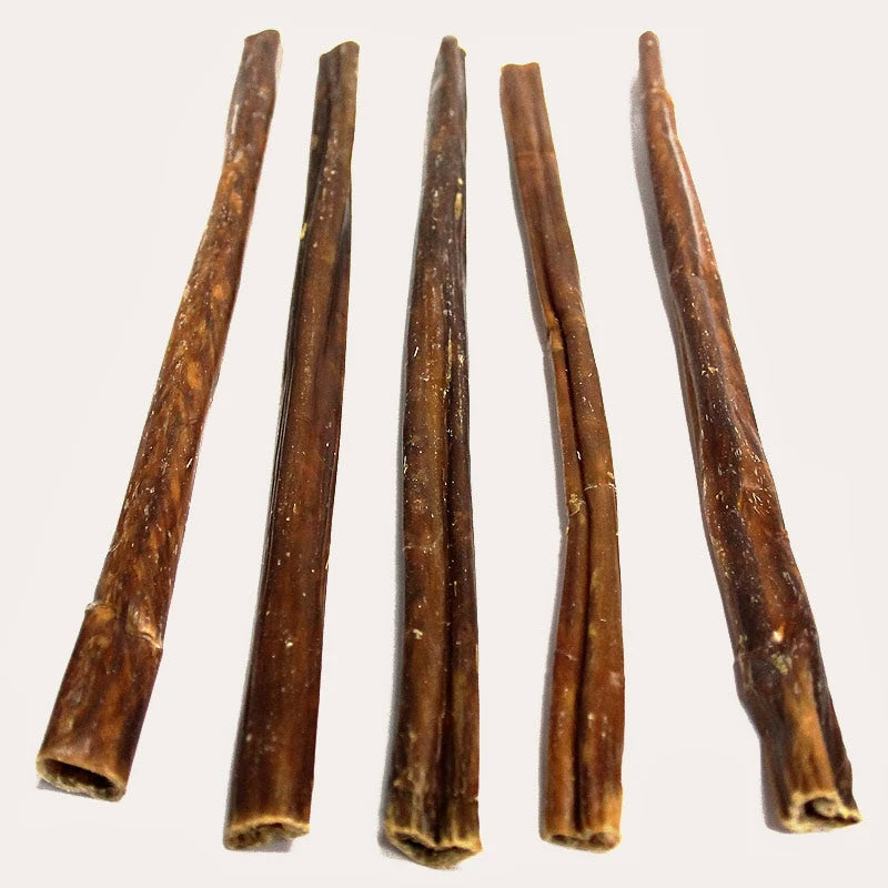 Bâtonnets de Gullet de Bœuf Premium de 12" pour Chiens