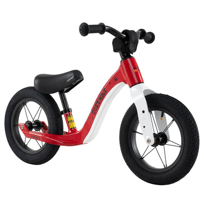 12-Inch Balance Bike with Adjustable Seat - Red