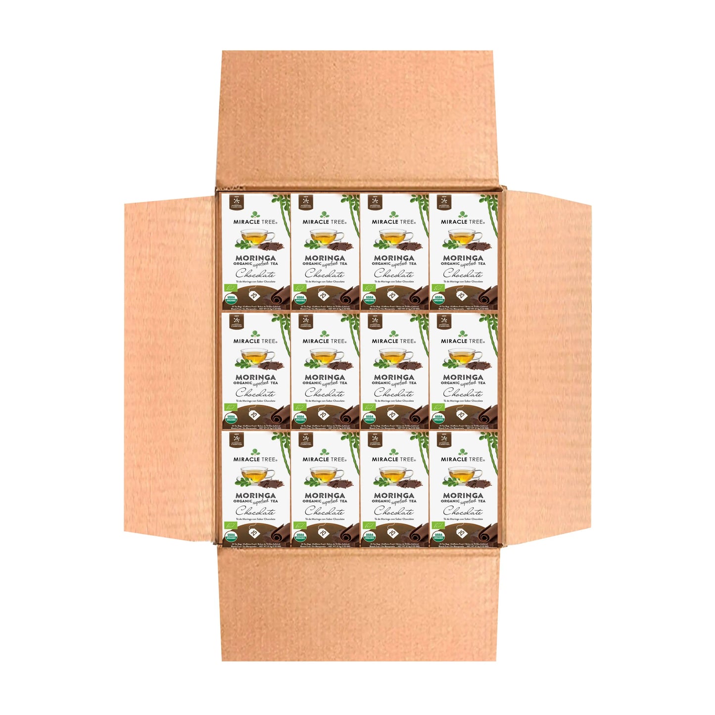 Thé Moringa Bio au Goût Chocolat
