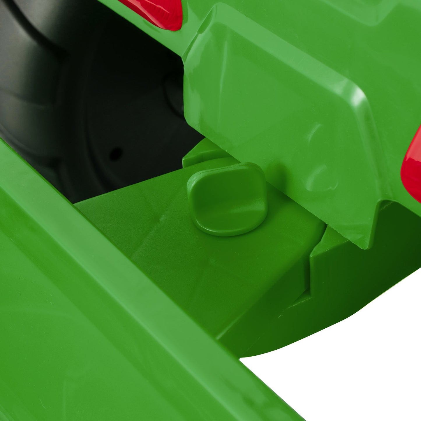 Tractor Infantil Eléctrico de 12V con Remolque y Control Remoto - Verde