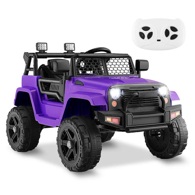 Camion pour enfants 12V avec télécommande - Violet