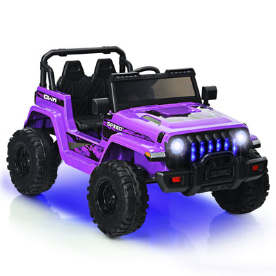 Voiture Jeep pour enfants 12V avec télécommande - Violet