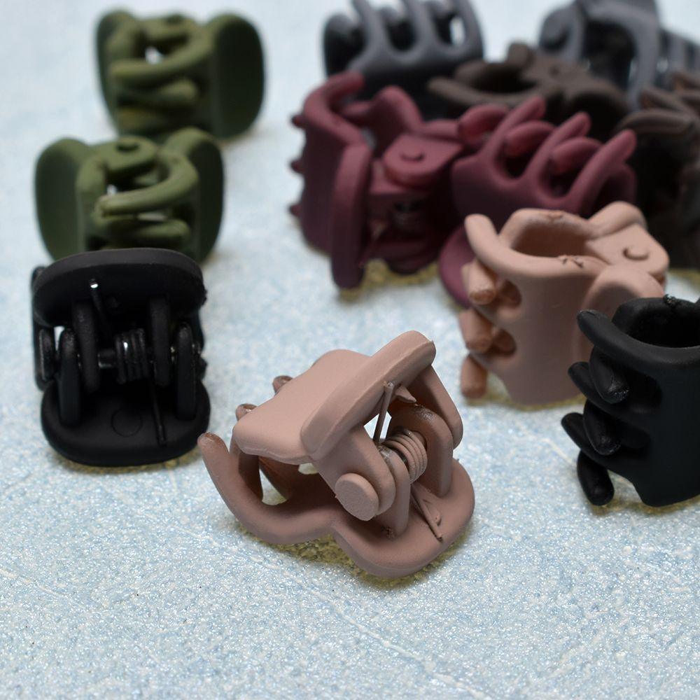 12-Pack Adorable Matte Hair Claws for Kids & Women - Stylish Hair Clips & Accessories - Korvel