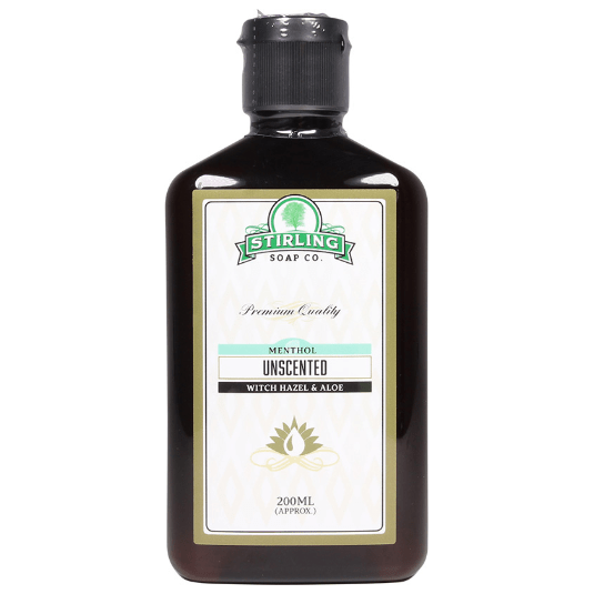 Stirling Soap Co. Tonique sans parfum à l'hamamélis et à l'aloe vera 200 ml