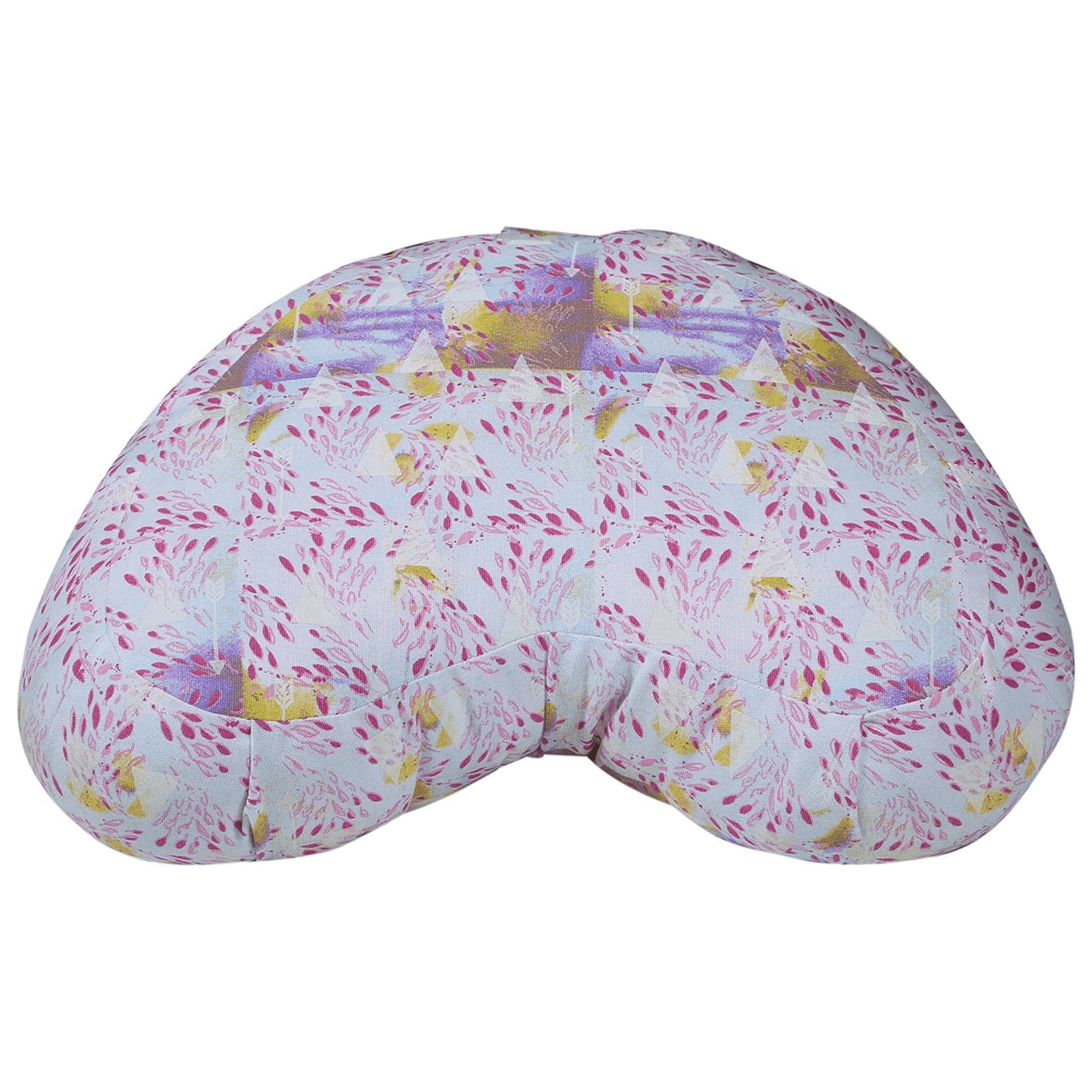 Halfmoon Zafu Meditation Cushion for Ultimate Comfort - Korvel