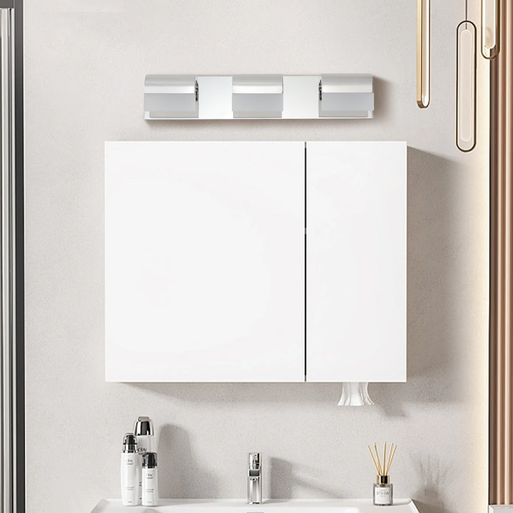 Modern 3-Light LED Bathroom Vanity Wall Light