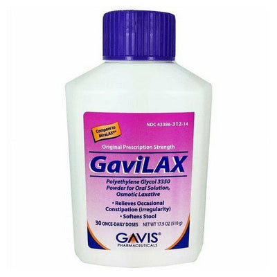 GaviLax Polyethylene Glycol 3350 Powder - 30 Doses