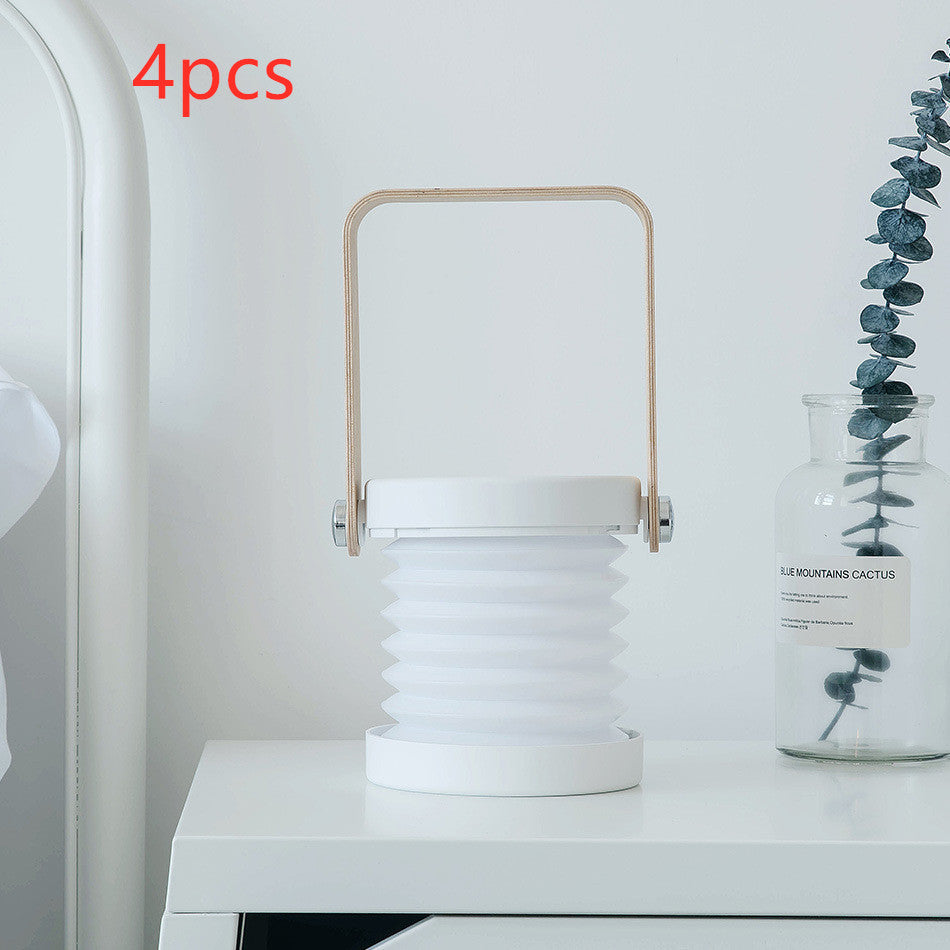 Foldable Touch Dimmable LED Night Light - Portable Lantern