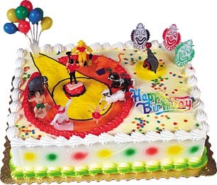 Circus and Clowns Cake Decoration Kit