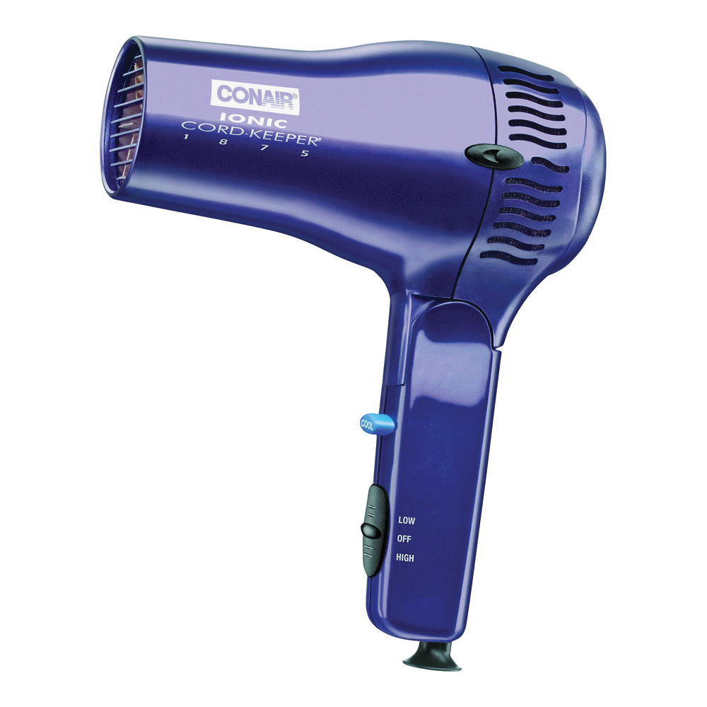 Secador de pelo Conair Cord Keeper – Secador de viaje iónico de 1875W