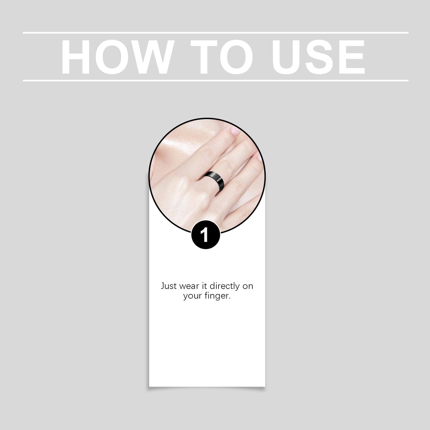 Black Magnet Ring - Korvel