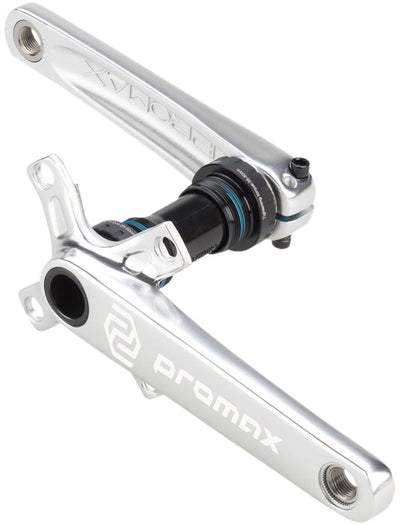 Promax CF-2 Crankset - 165mm 24mm Spindle - Plata