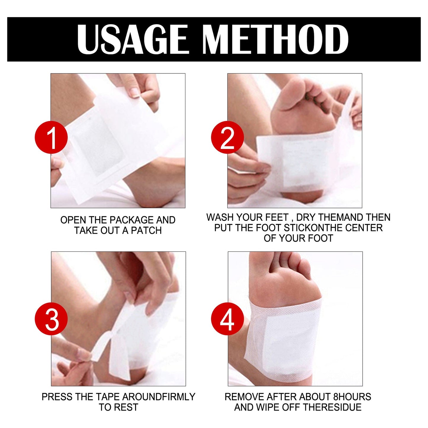 Ginger Body Shaping Foot Patch