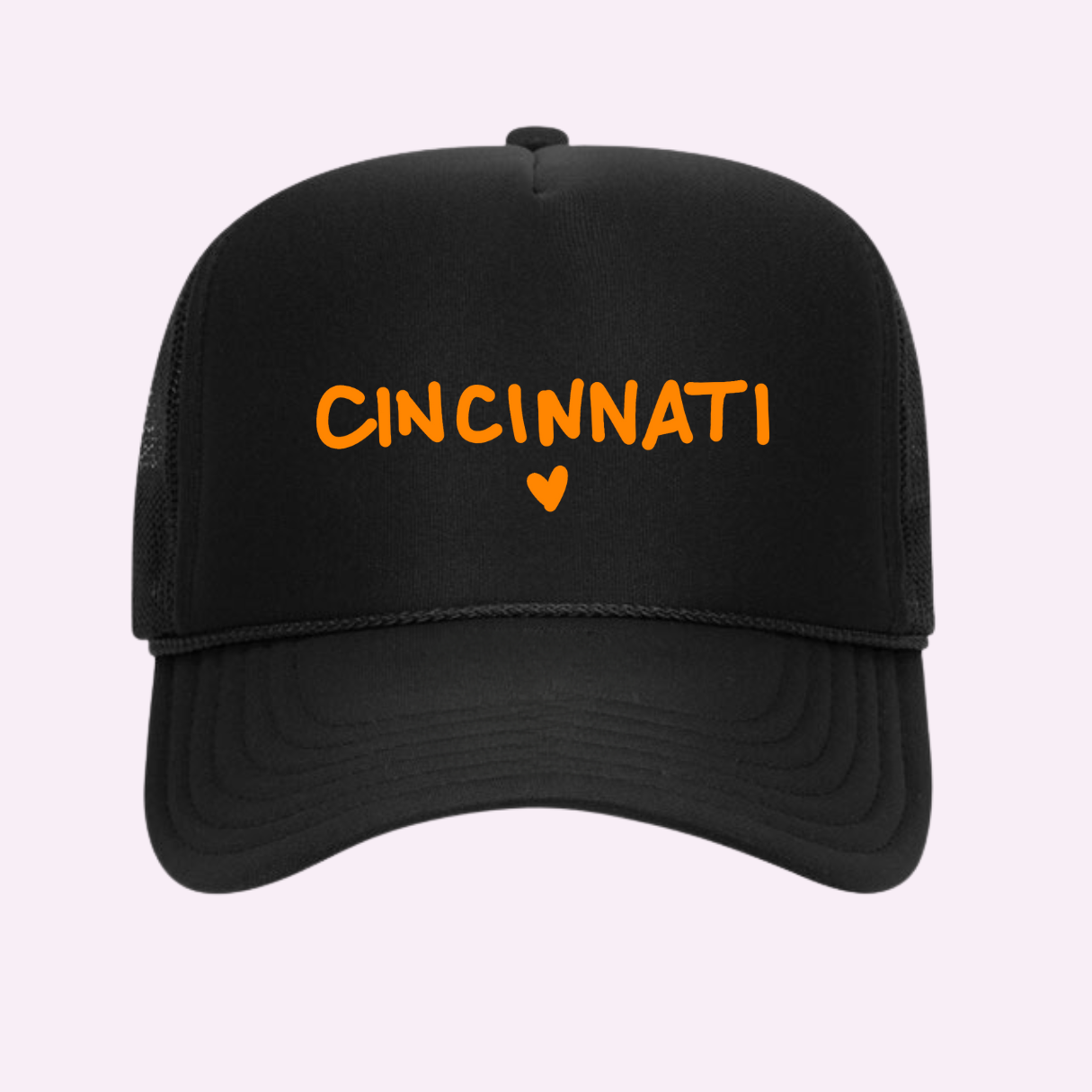 I Love Cincinnati Trucker Hat