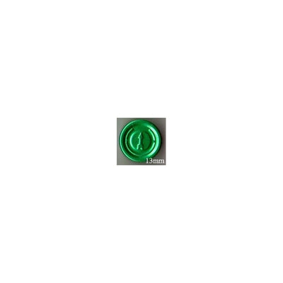 Premium 13mm Complete-Full Tear Off Vial Seals - Green (Pack of 1000)