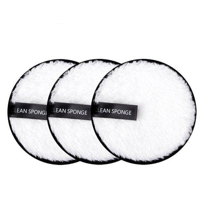 Premium Reusable Makeup Removal Sponge - 1/3PCS Microfiber Cleansing Puff