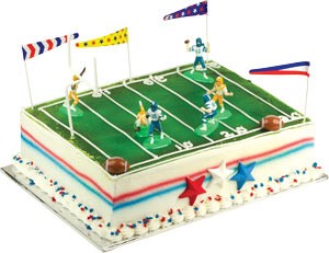 Football Players Toppers Cake Kit - Complete Set