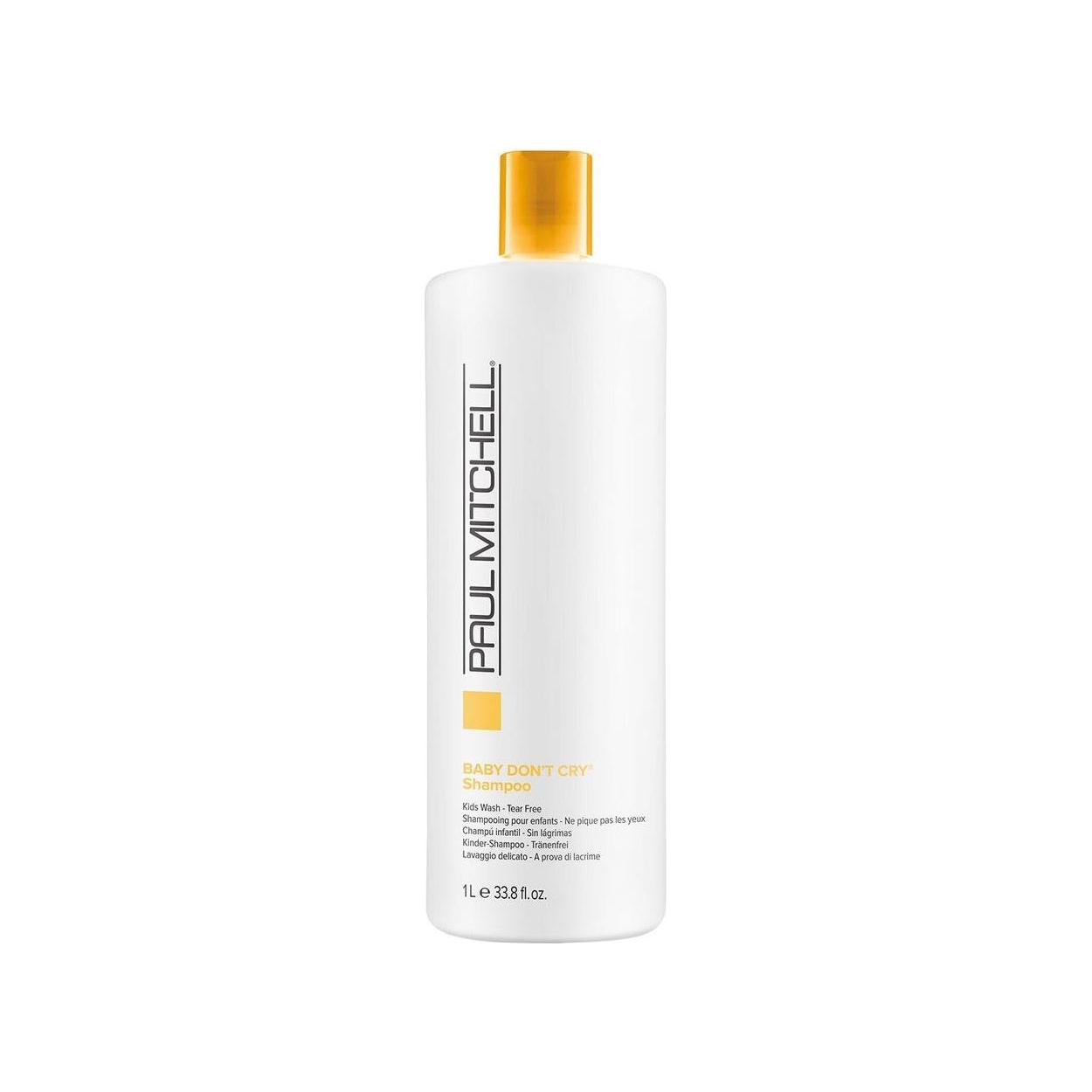 Paul Mitchell Baby Don't Cry Shampoo - Gentle Tearless Cleanser 33.8 oz