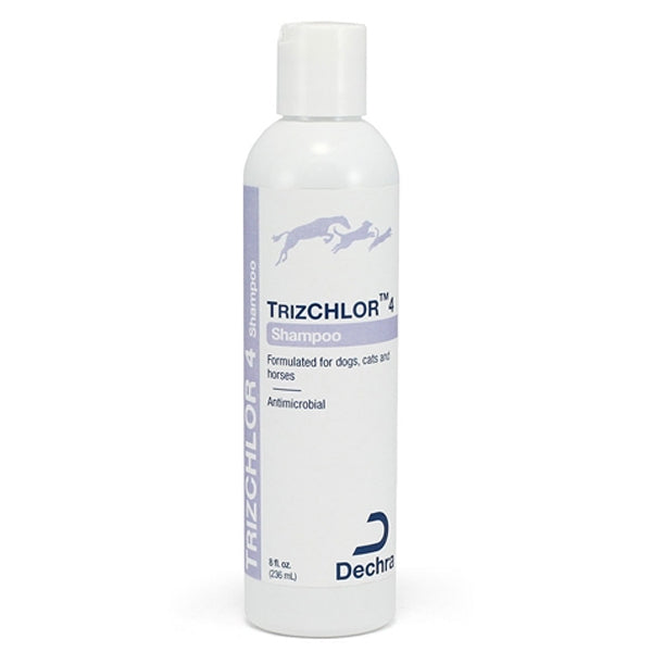Shampoo Dechra Trizchlor pour chiens et chats, 8 oz