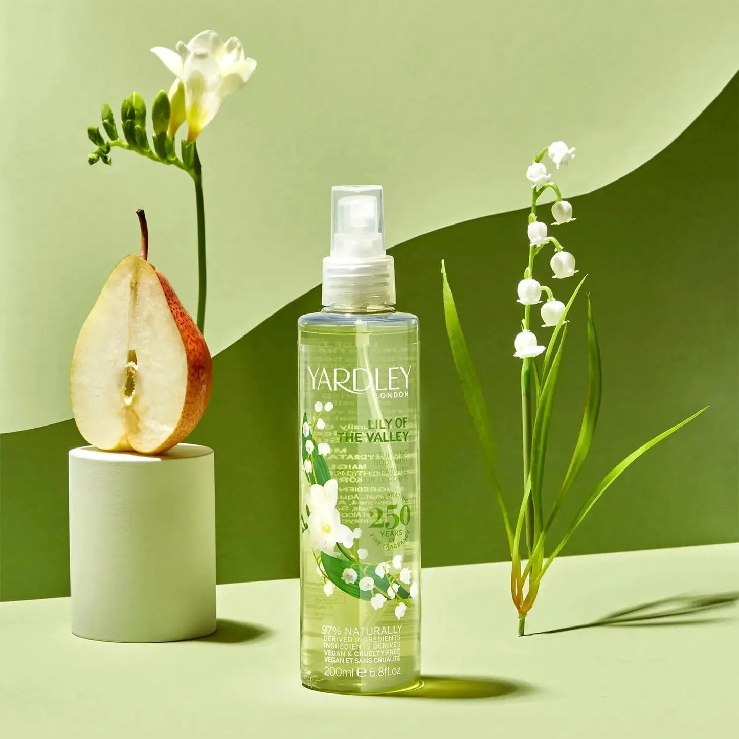 Brume corporelle Yardley Muguet - 6,8 Fl Oz