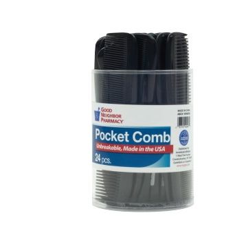Good Neighbor Pharmacy Pocket Comb Tub - 24ct
