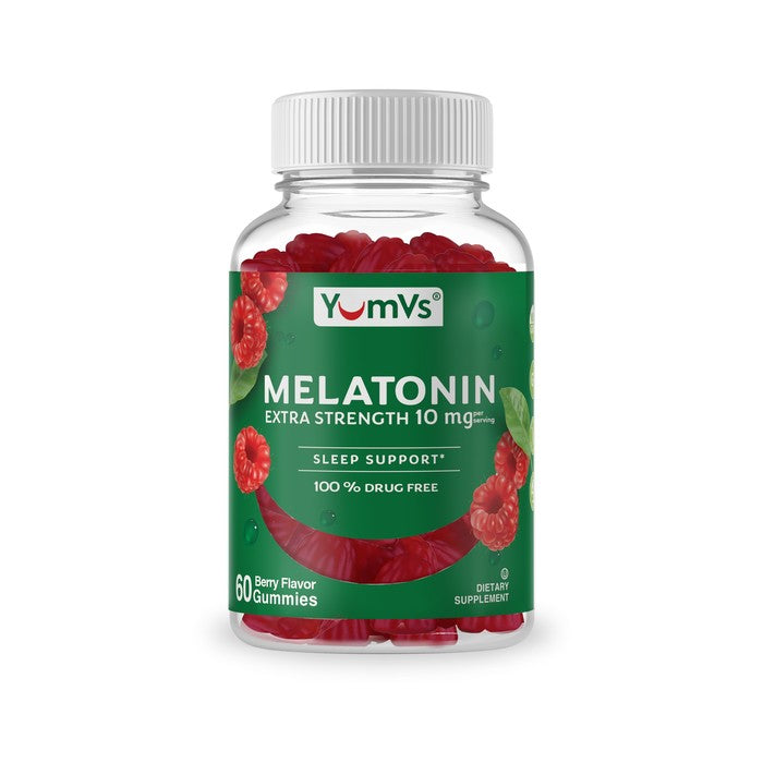 YUMVS Melatonin Max 10 mg Gummies - Berry Flavor