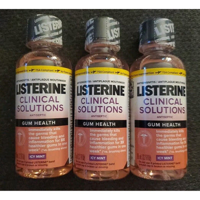Listerine Clinical Solutions Gum Health Antiseptic Mouthwash 95 mL