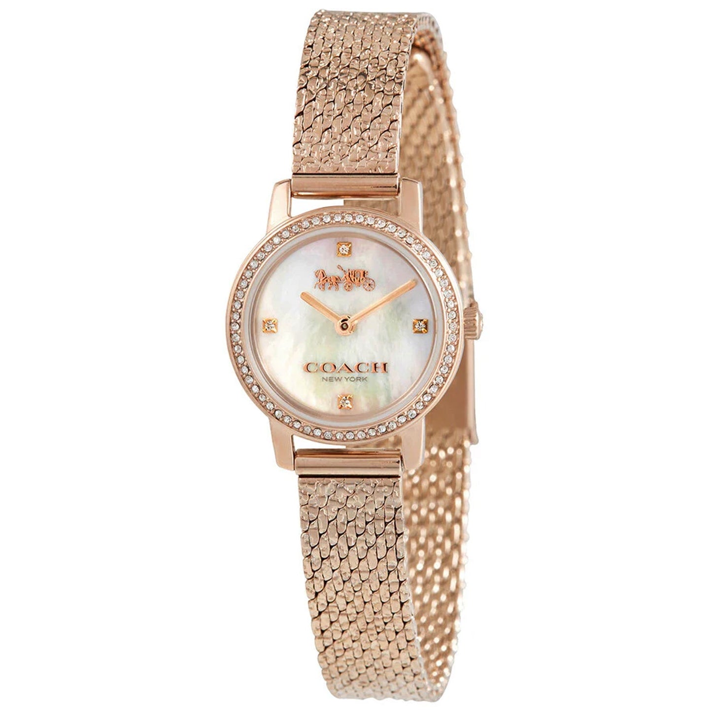 Montre Audrey pour femmes de Coach - Design élégant en or rose