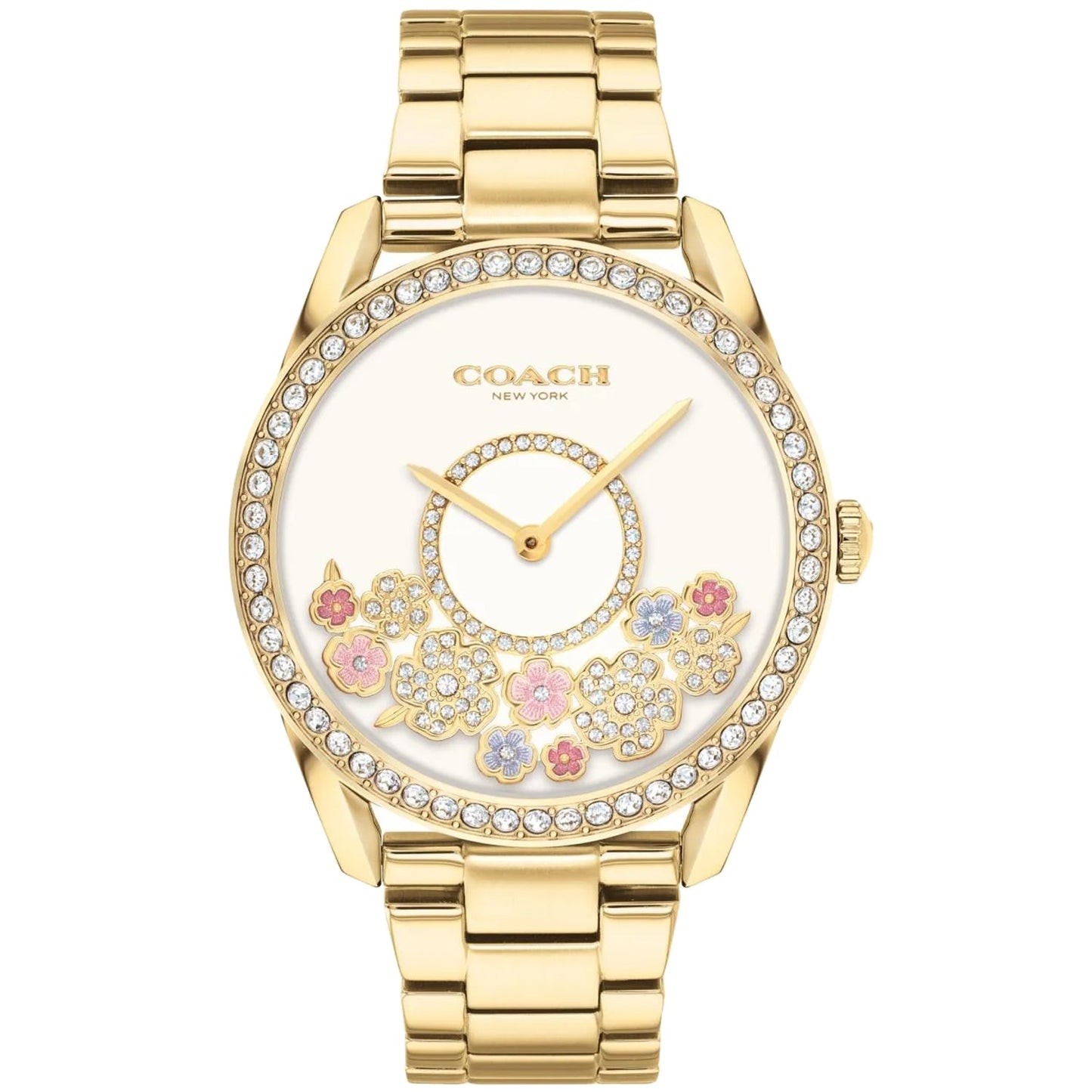 Coach Women's Preston Watch - Elegant Gold Bracelet