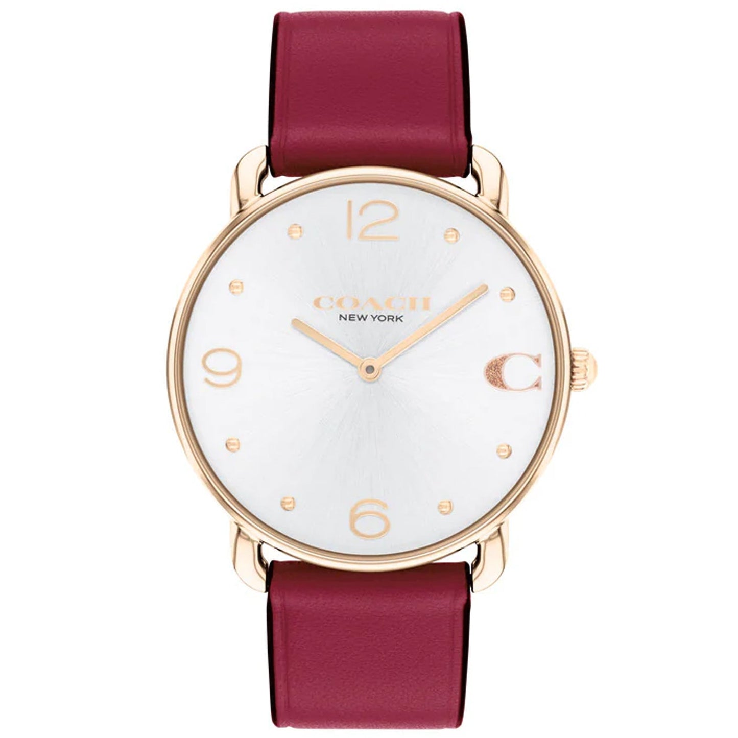 Reloj Coach para Mujer Elliot - Correa Roja Elegante