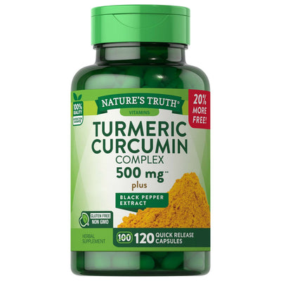 Complexe de Curcuma Curcumin de Nature's Truth avec Extrait de Poivre Noir