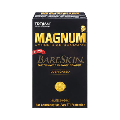 Trojan Magnum BareSkin Large Size Lubricated Latex Condoms