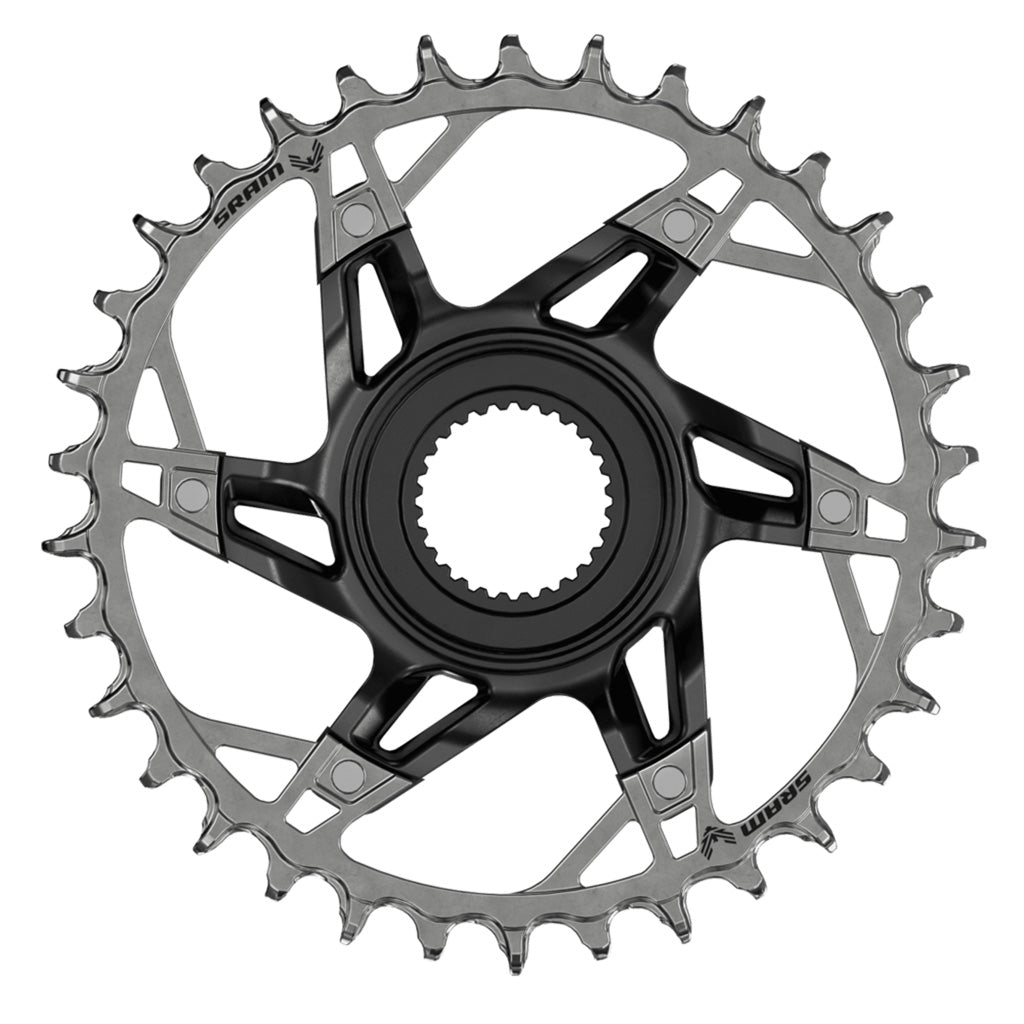 SRAM XX T-Type E-MTB Chainring for Bosch Gen 4 - 32t Black/Silver