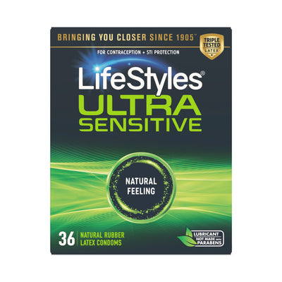 Préservatifs Ultra Sensibles LifeStyles - Pack de 36